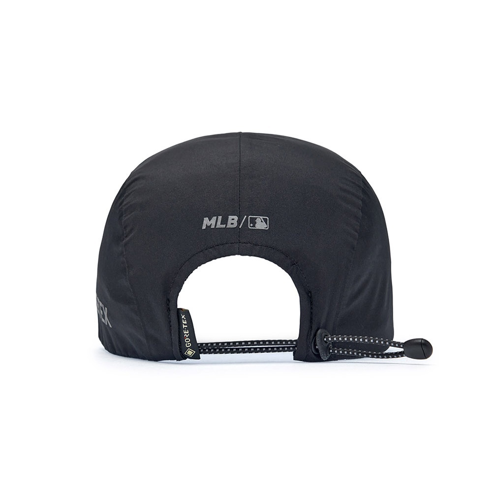 MLB GORE-TEX防水可調式軟頂 五分割帽 跑步帽 露營帽 紐約洋基隊 (3ACPB915N-50BKS)