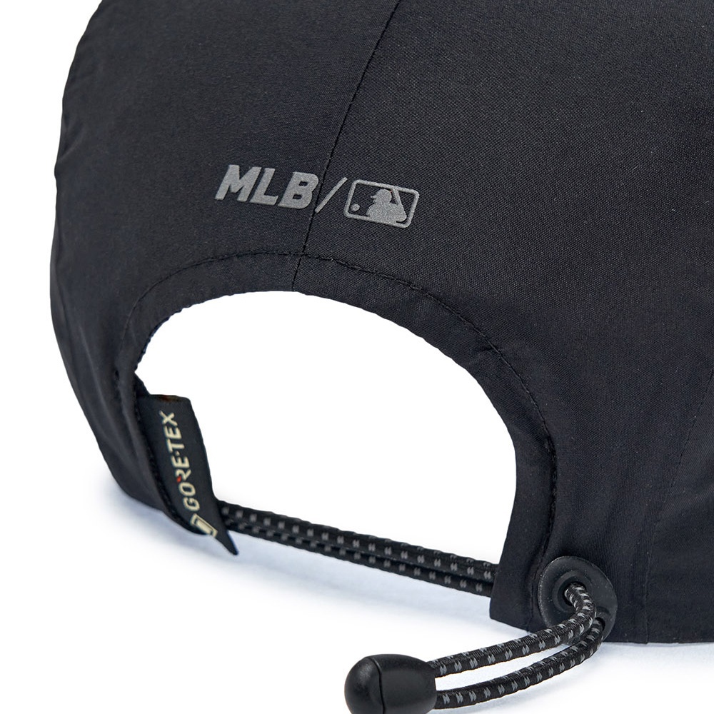 MLB GORE-TEX防水可調式軟頂 五分割帽 跑步帽 露營帽 紐約洋基隊 (3ACPB915N-50BKS)