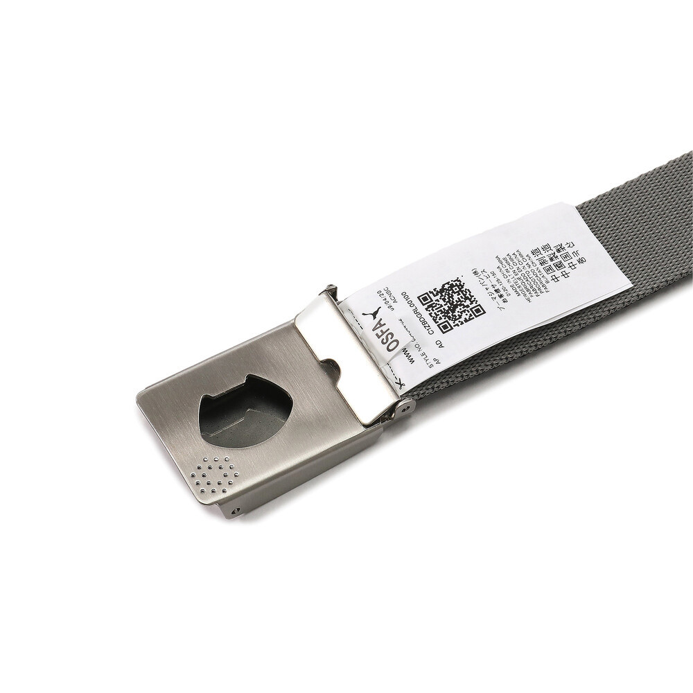 PUMA 高爾夫系列雙面織帶皮帶 男性