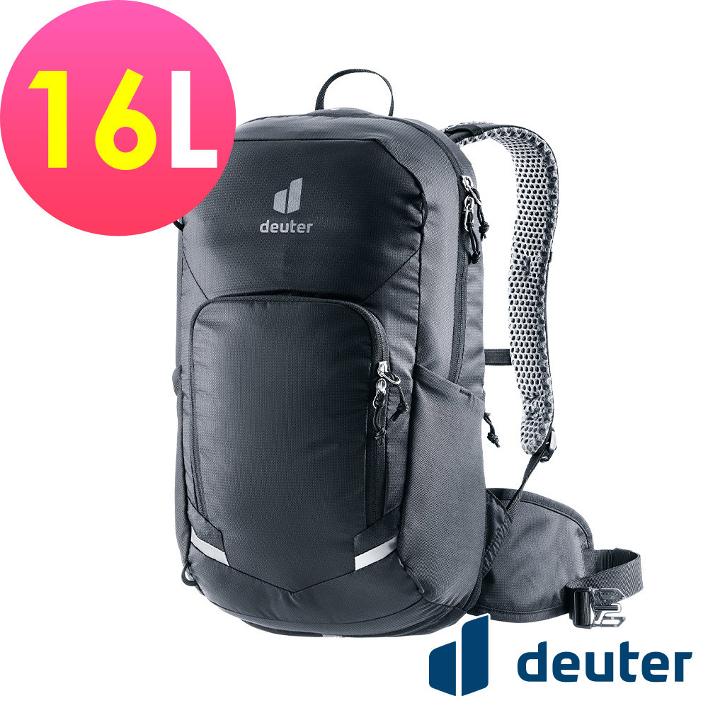 【deuter 德國】 Bike I自行車背包16L(3202025黑/休閒背包/旅遊背包)