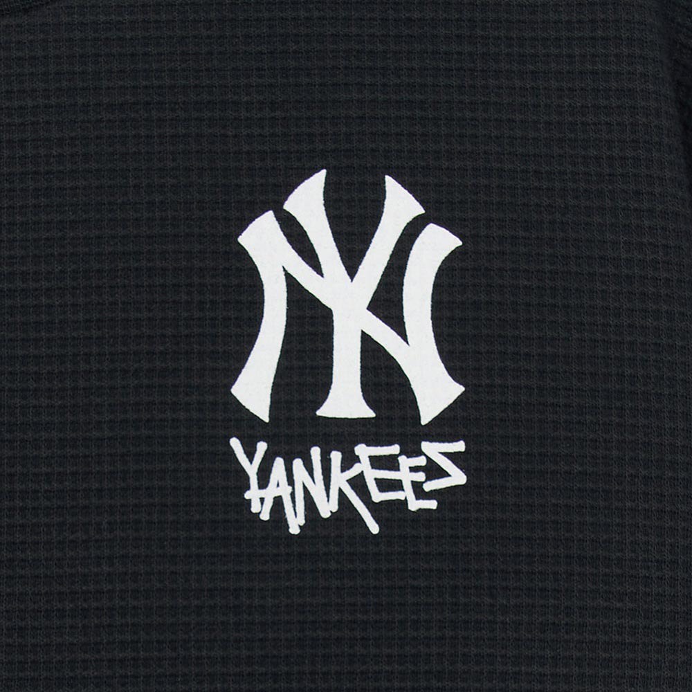 MLB KIDS 長袖T恤 童裝 紐約洋基隊 (7ATSB0554-50BKS)