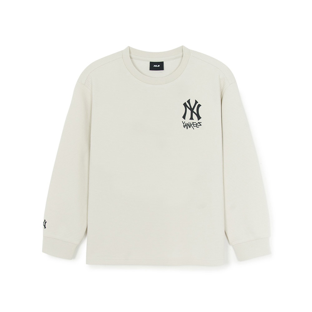 MLB KIDS 長袖T恤 童裝 紐約洋基隊 (7ATSB0554-50CRS)