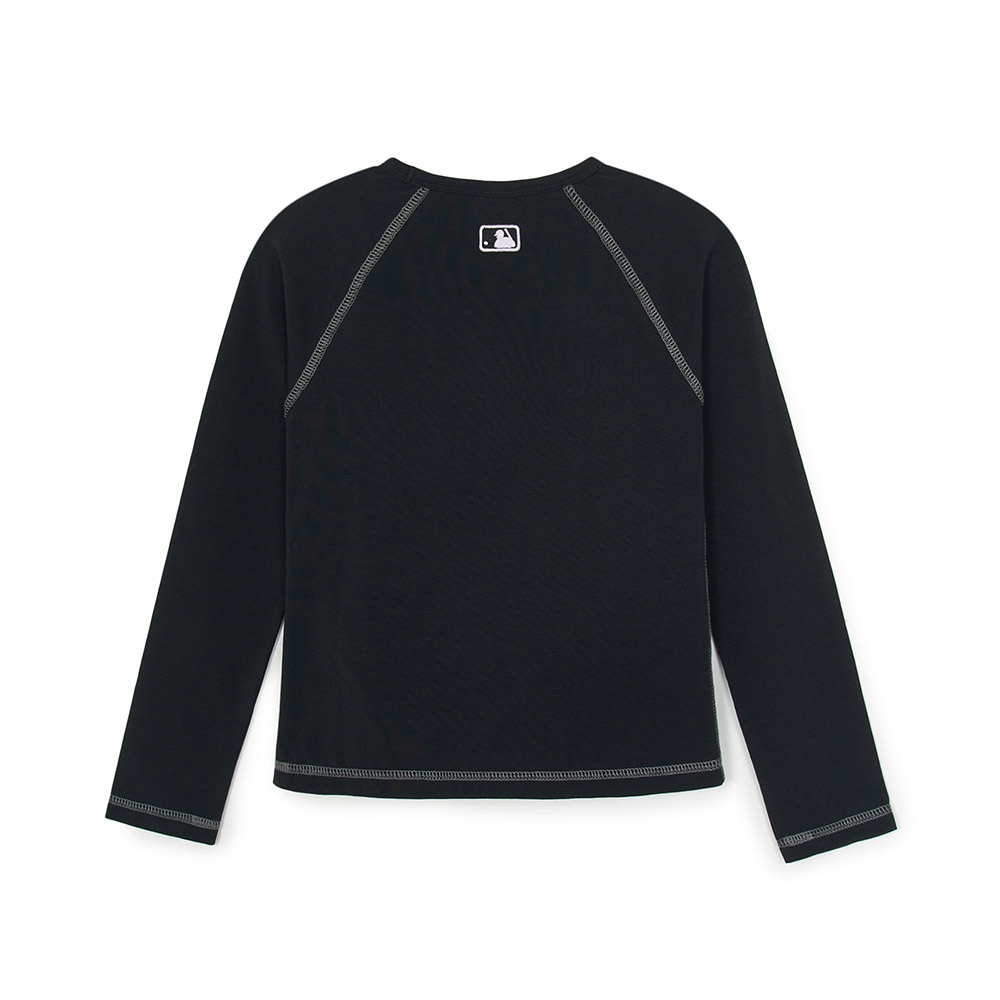 MLB KIDS 長袖T恤 童裝 Heart系列 紐約洋基隊 (7FTSH0154-50BKS)