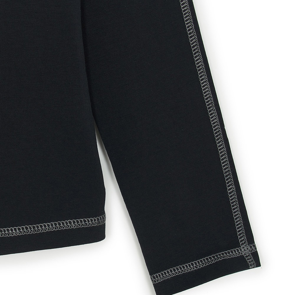 MLB KIDS 長袖T恤 童裝 Heart系列 紐約洋基隊 (7FTSH0154-50BKS)