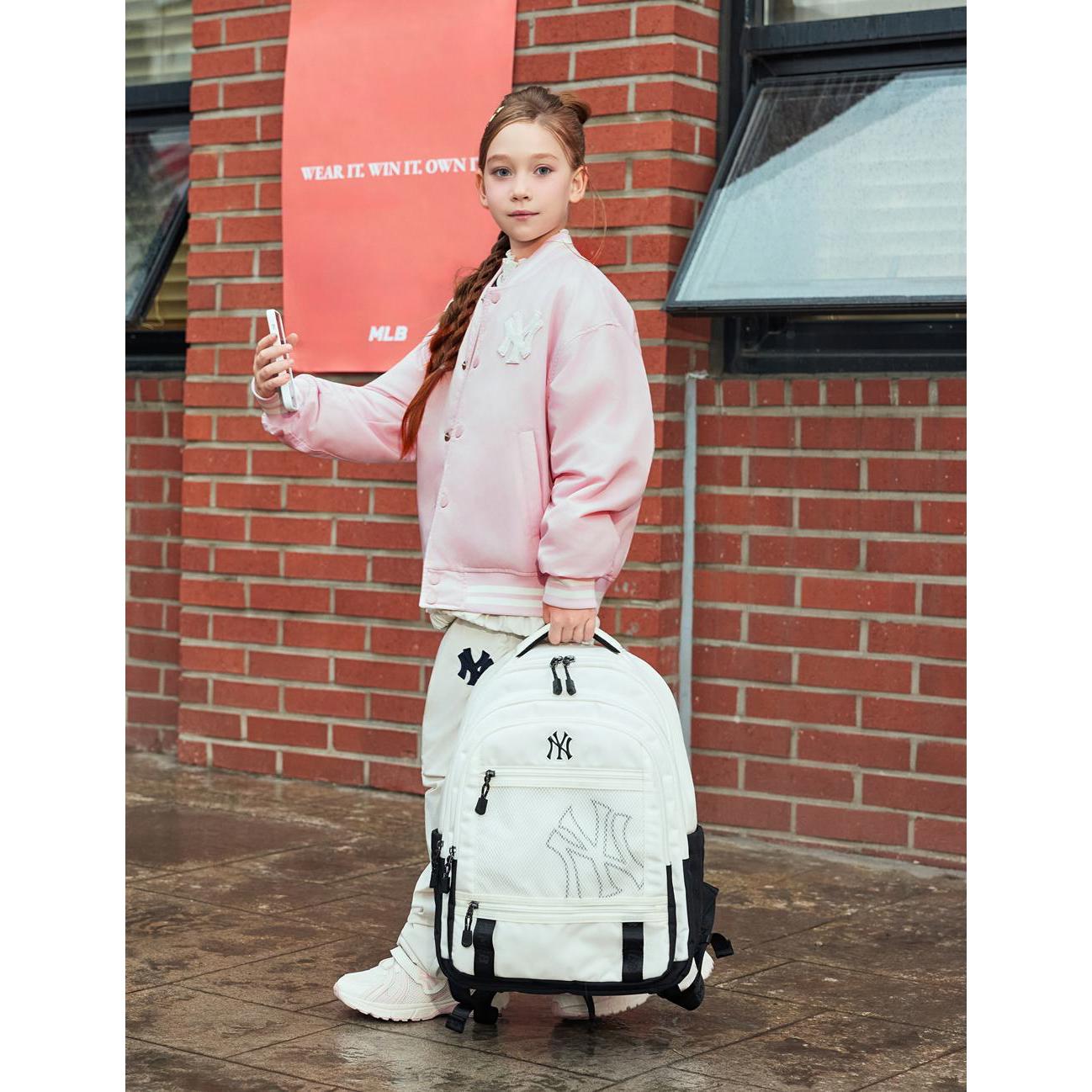 MLB KIDS 後背包 兒童書包 紐約洋基隊 (7ABKB065N-50CRS)