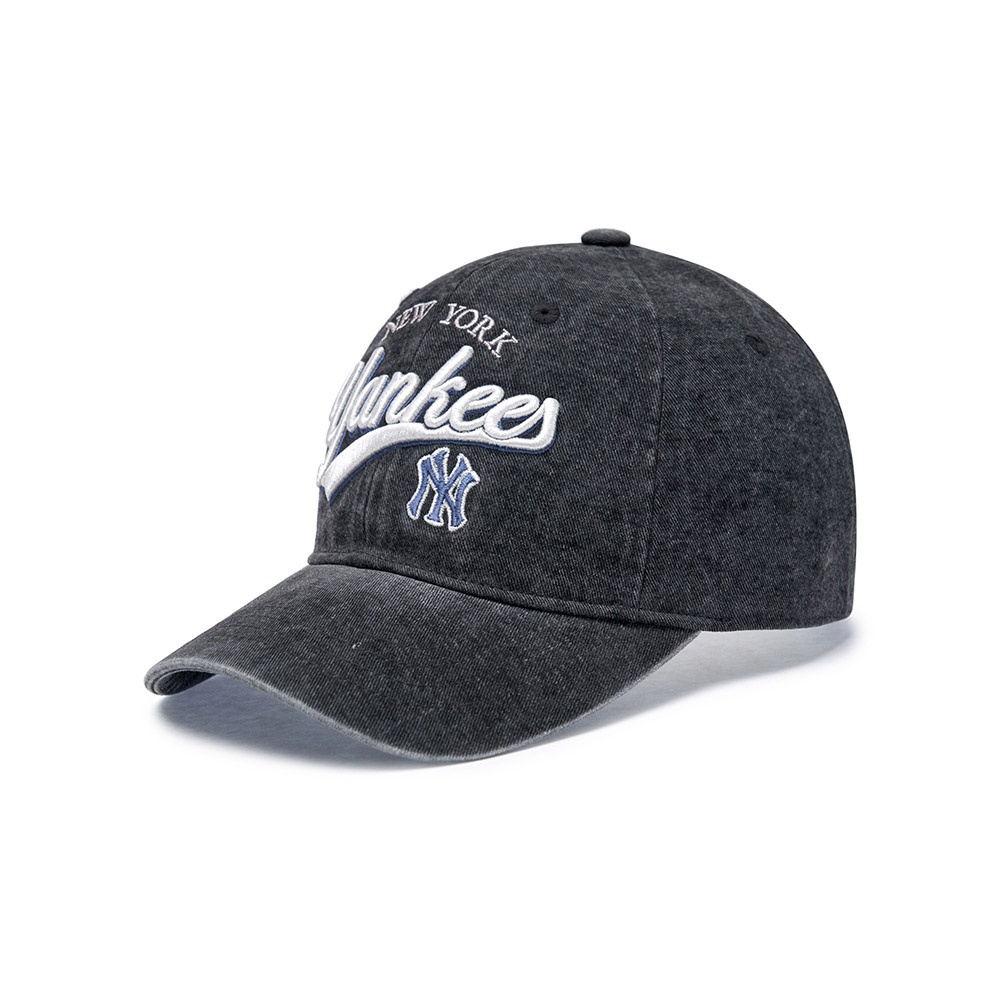 MLB KIDS 復古水洗刷舊可調式棒球帽 童帽 Varsity系列 紐約洋基隊 (7ACPV11