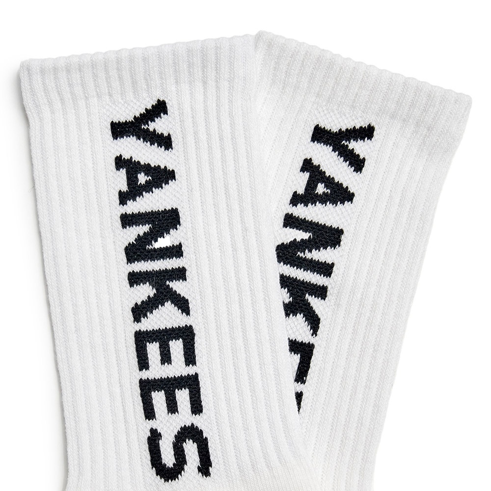 MLB KIDS 中筒襪三入組 童襪 紐約洋基隊 (7ASOB115N-50IVS)