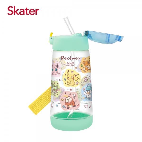 Skater PET吸管水壺(480ml)-寶可夢