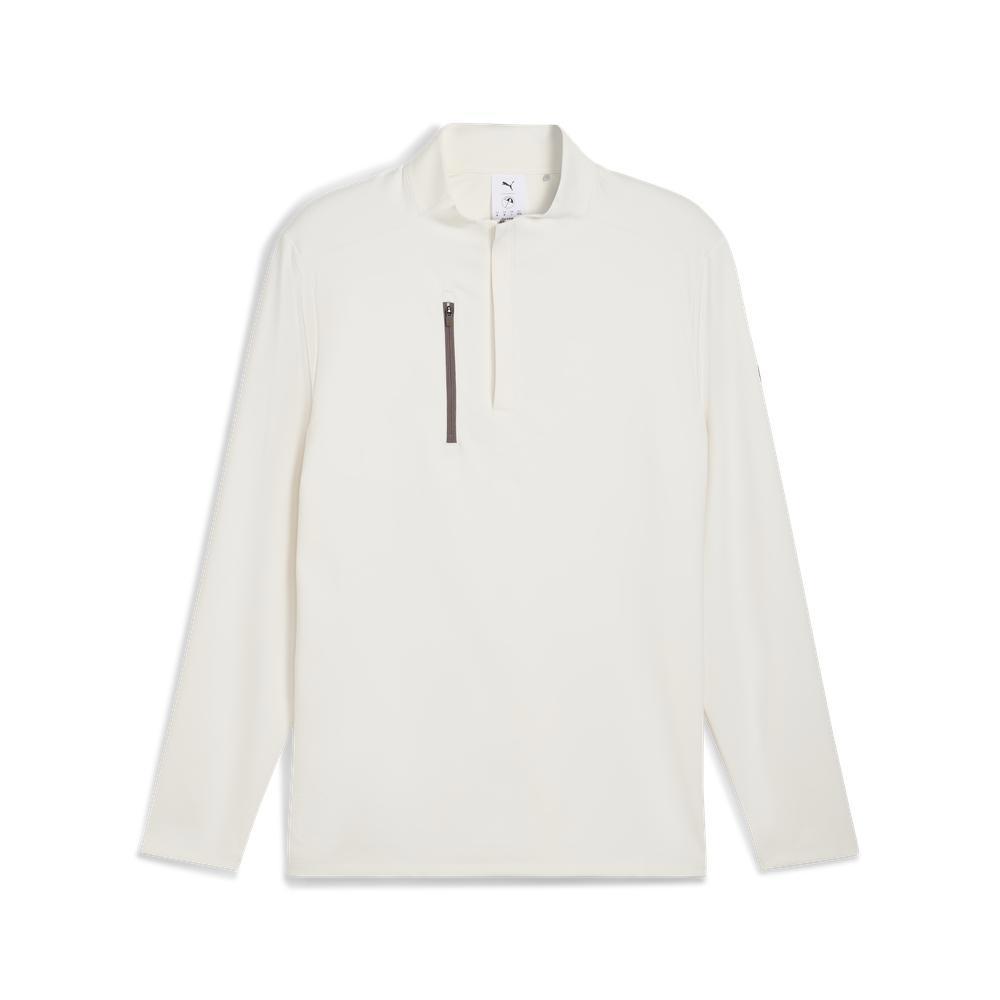 PUMA 高爾夫系列Puma x AP半開襟長袖上衣 男性｜高爾夫系列 x 為－百速運動