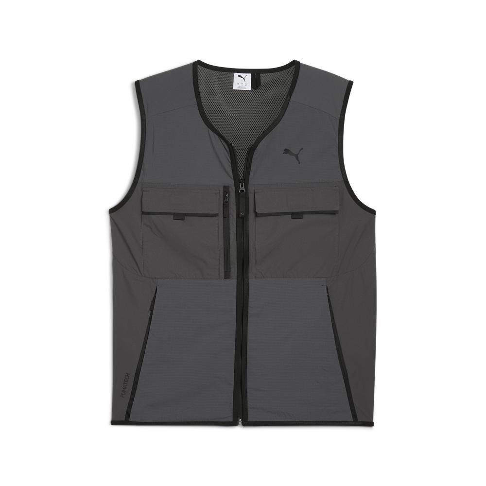 PUMA 流行系列PUMATECH工裝開襟背心 男性