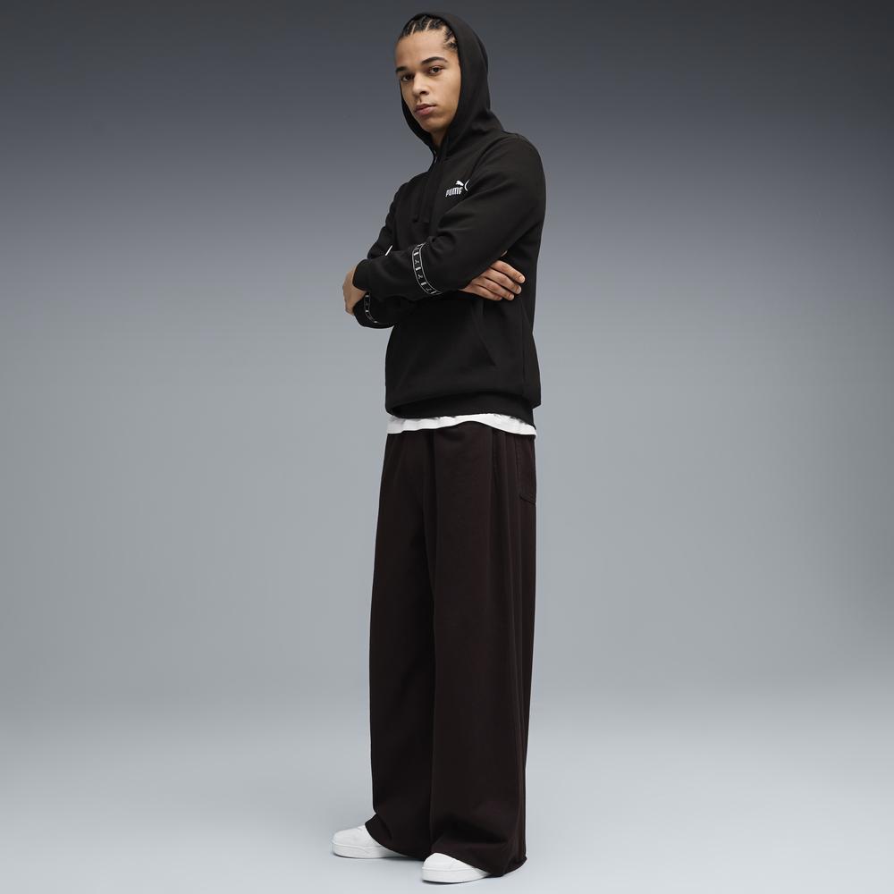 PUMA 基本系列Tape Layout長厚連帽T恤 男性