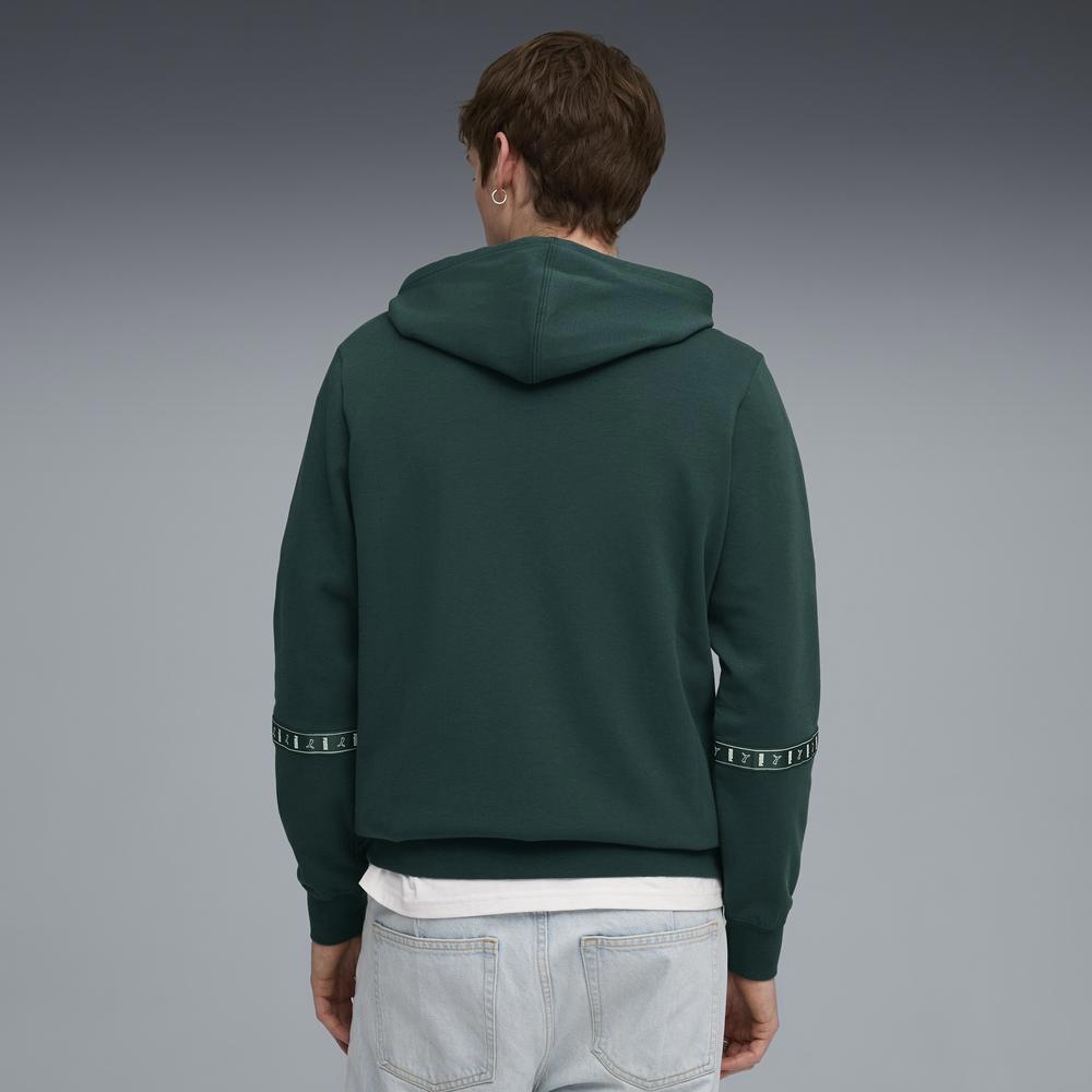 PUMA 基本系列Tape Layout長厚連帽T恤 男性