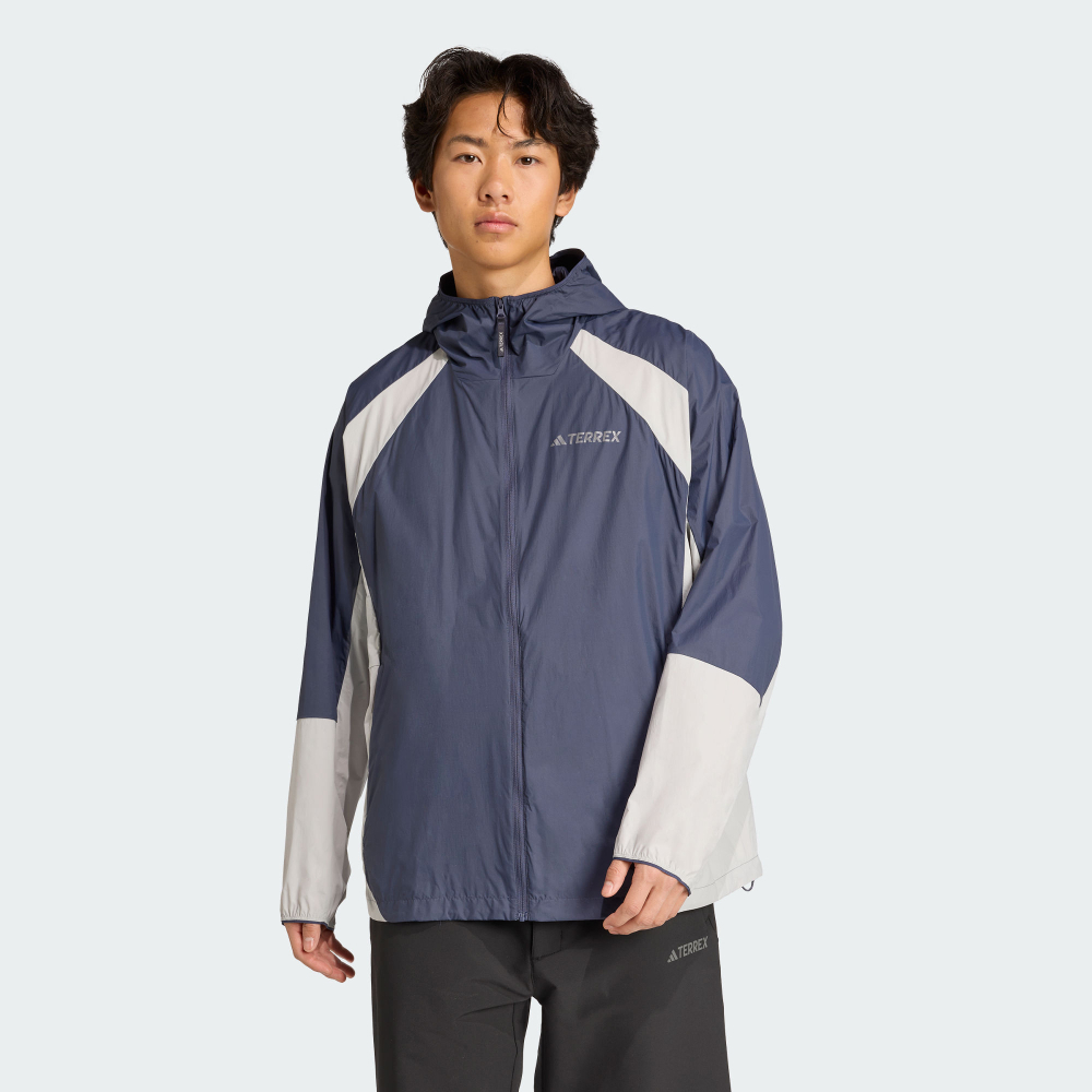 Adidas XPLORIC 防風連帽外套｜官方保障－飄逸運動用品