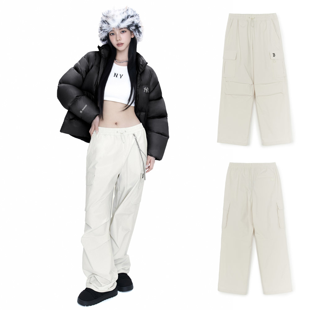 MLB Korea MLB 工裝褲 休閒長褲 波士頓紅襪隊 (3AWPB0454-43CRD)｜翔風官方