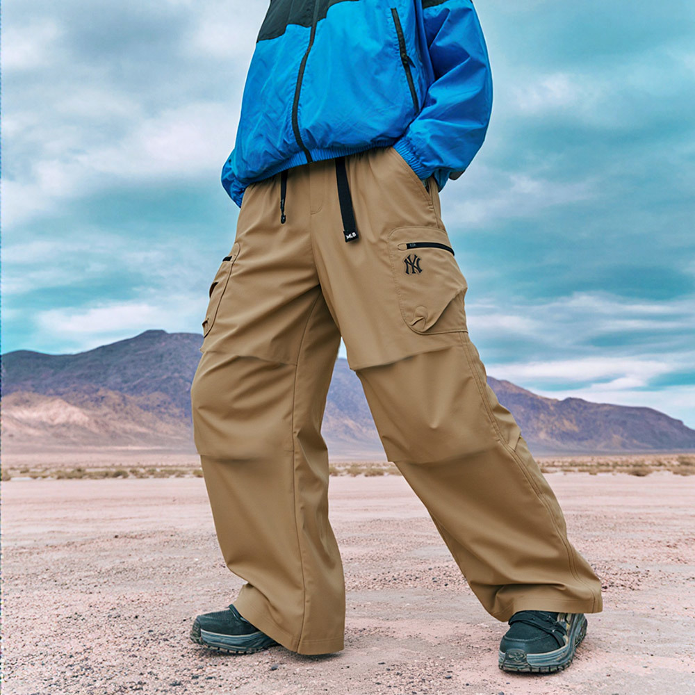 MLB Korea MLB 工裝褲 休閒長褲 紐約洋基隊 (3AWPB0654-50BGD)｜运动品牌专