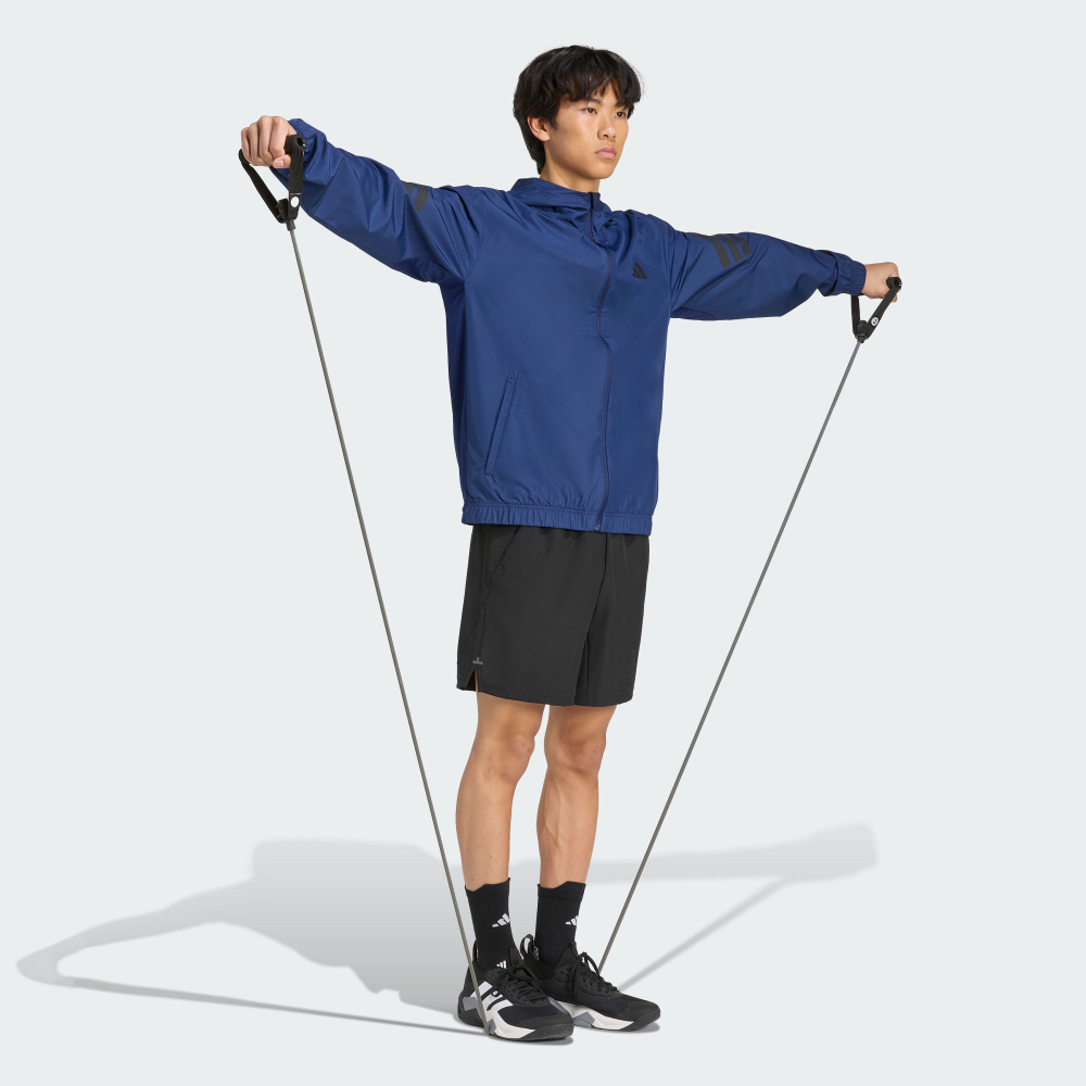 ICON 3-STRIPES 防風連帽外套