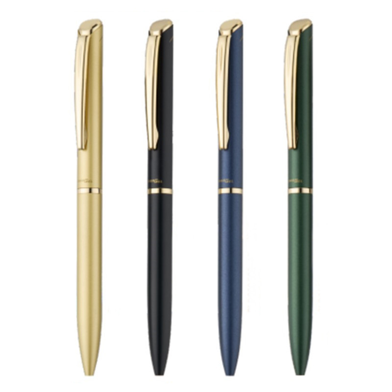 飛龍Pentel ES極速鋼珠筆 金夾款(BLP2005G)-金桿/黑桿/藍桿/綠桿