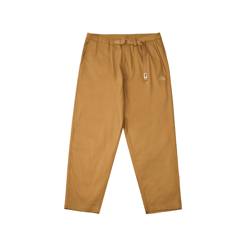 The North Face北面男款棕色吸濕排汗休閒長褲｜89YS173