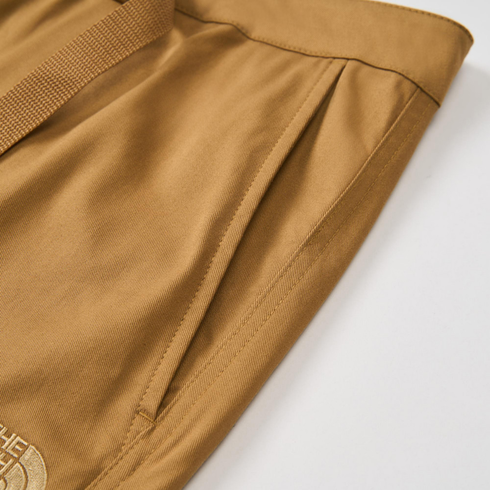 The North Face北面男款棕色吸濕排汗休閒長褲｜89YS173