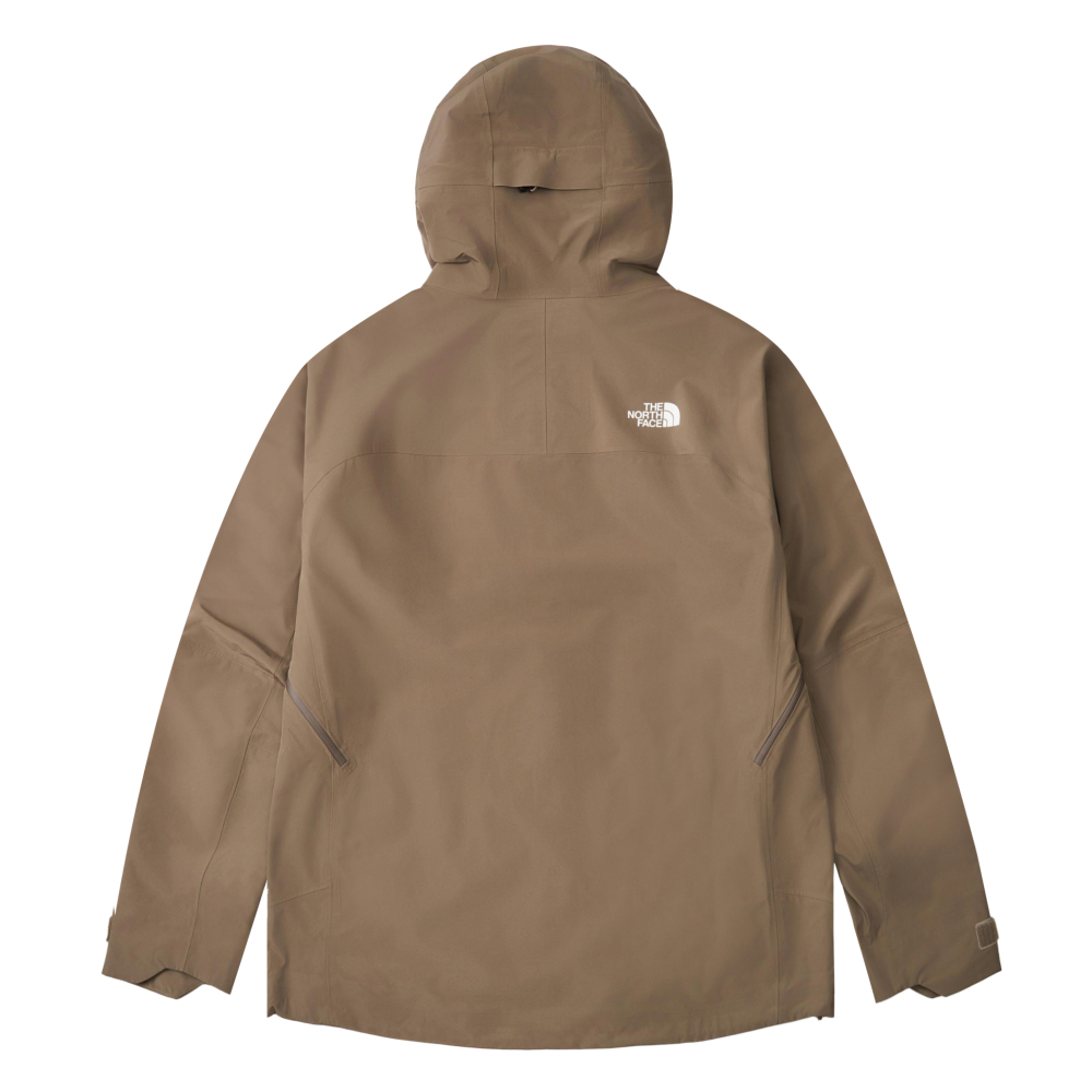 The North Face北面男款棕色FUTURELIGHT防水透氣衝鋒衣｜89ZJBOW