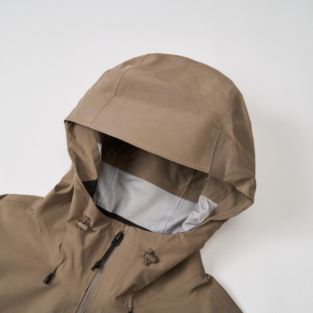 The North Face北面男款棕色FUTURELIGHT防水透氣衝鋒衣｜89ZJBOW