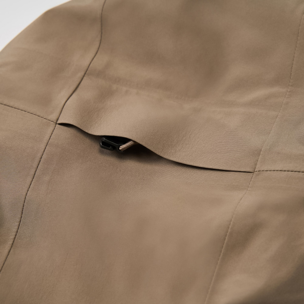 The North Face北面男款棕色FUTURELIGHT防水透氣衝鋒衣｜89ZJBOW