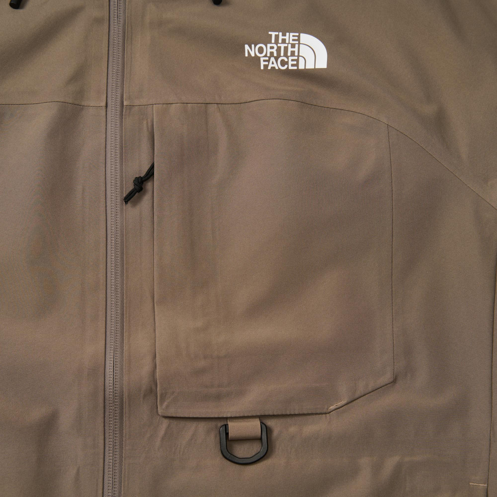 The North Face北面男款棕色FUTURELIGHT防水透氣衝鋒衣｜89ZJBOW