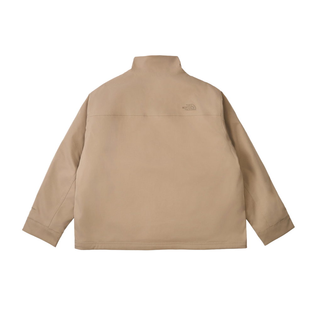 The North Face北面男款卡其色DryVent防水透氣三合一外套｜8DUCE26