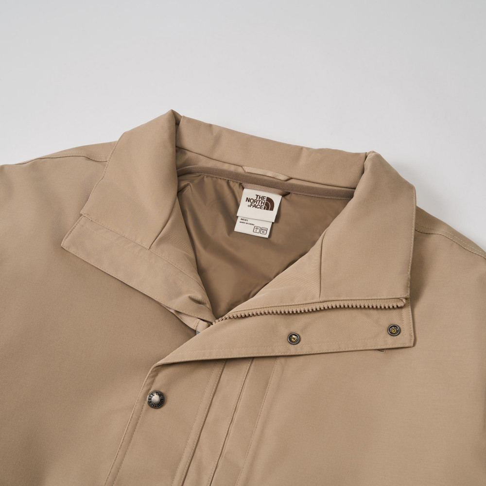 The North Face北面男款卡其色DryVent防水透氣三合一外套｜8DUCE26