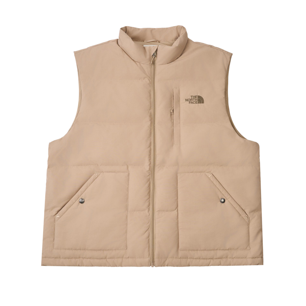 The North Face北面男款棕色DWR防潑水羽絨外套｜8DUGBOX