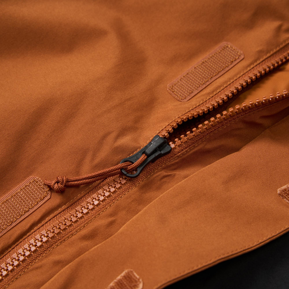 The North Face北面男款橘色DryVent防水透氣三合一外套｜8DWXC79