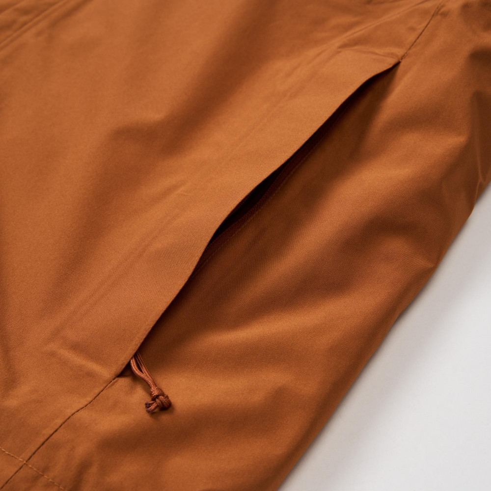 The North Face北面男款橘色DryVent防水透氣三合一外套｜8DWXC79