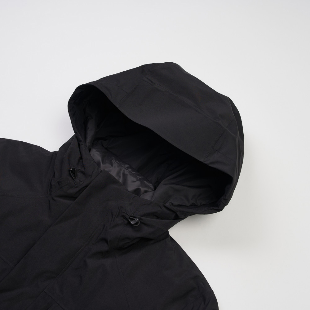 The North Face北面男款黑色DryVent防水透氣三合一外套｜8DWXJK3
