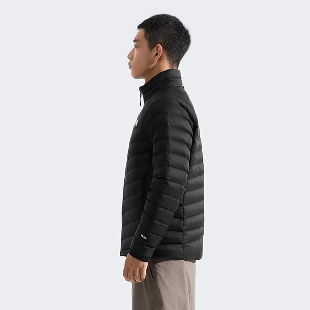 The North Face北面男款黑色DWR防潑水羽絨外套｜8DX2JK3