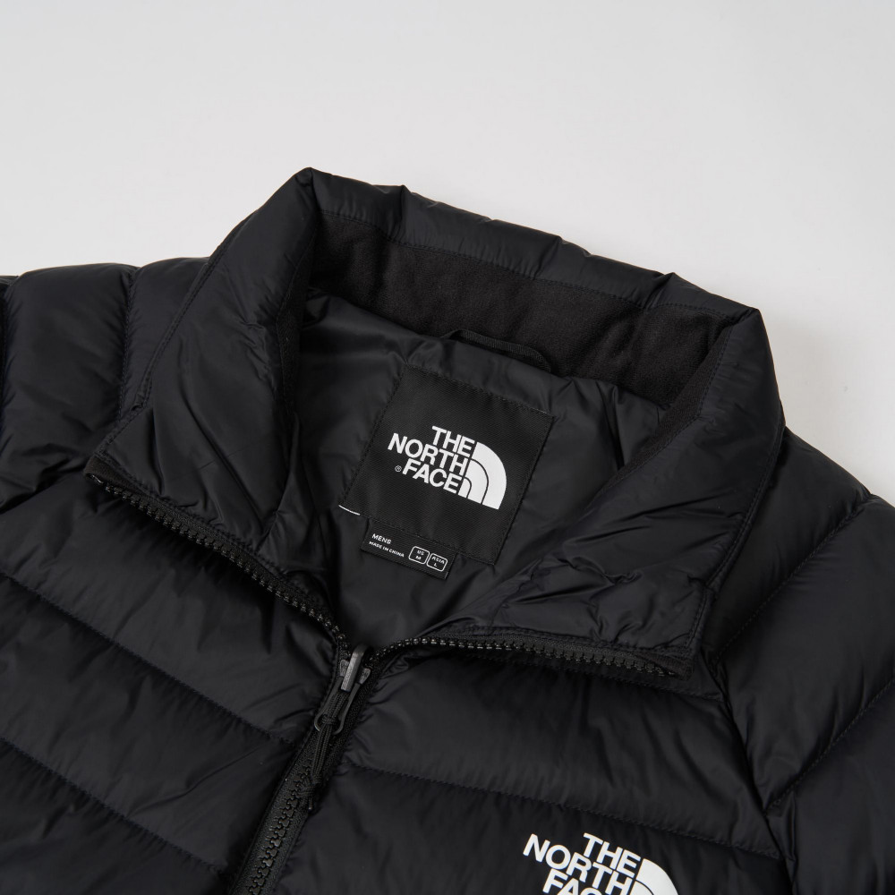 The North Face北面男款黑色DWR防潑水羽絨外套｜8DX2JK3