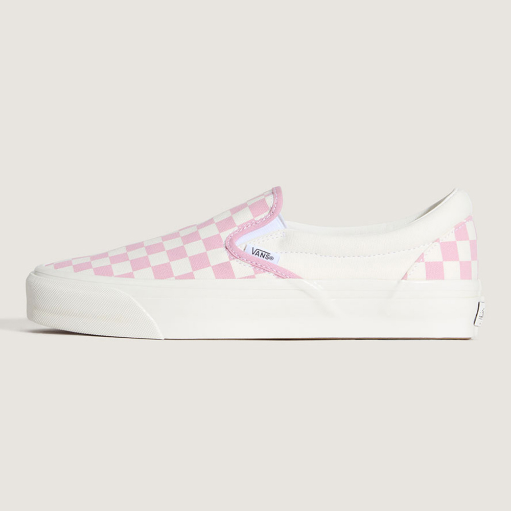 Premium LX Classic Slip-On 98 粉紅色棋盤格滑板鞋