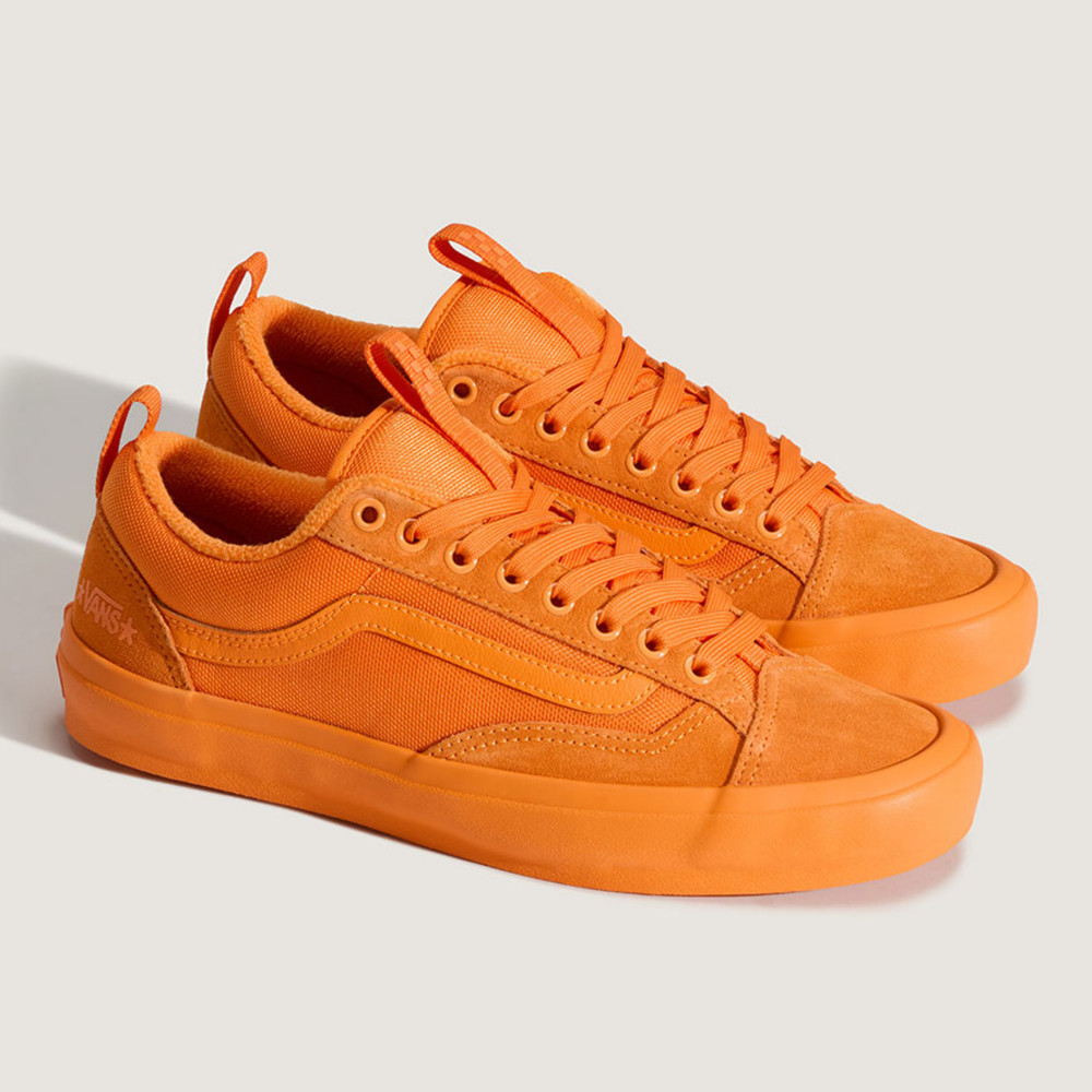 Skate Old Skool 36+ 橘色專業滑板鞋