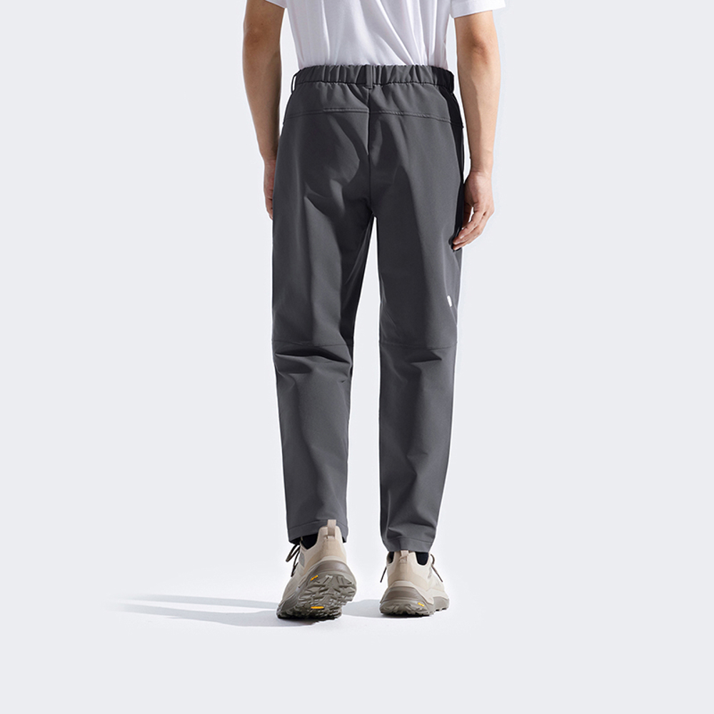 The North Face北面男款灰色DWR防潑水戶外徒步長褲｜8DXCRHI