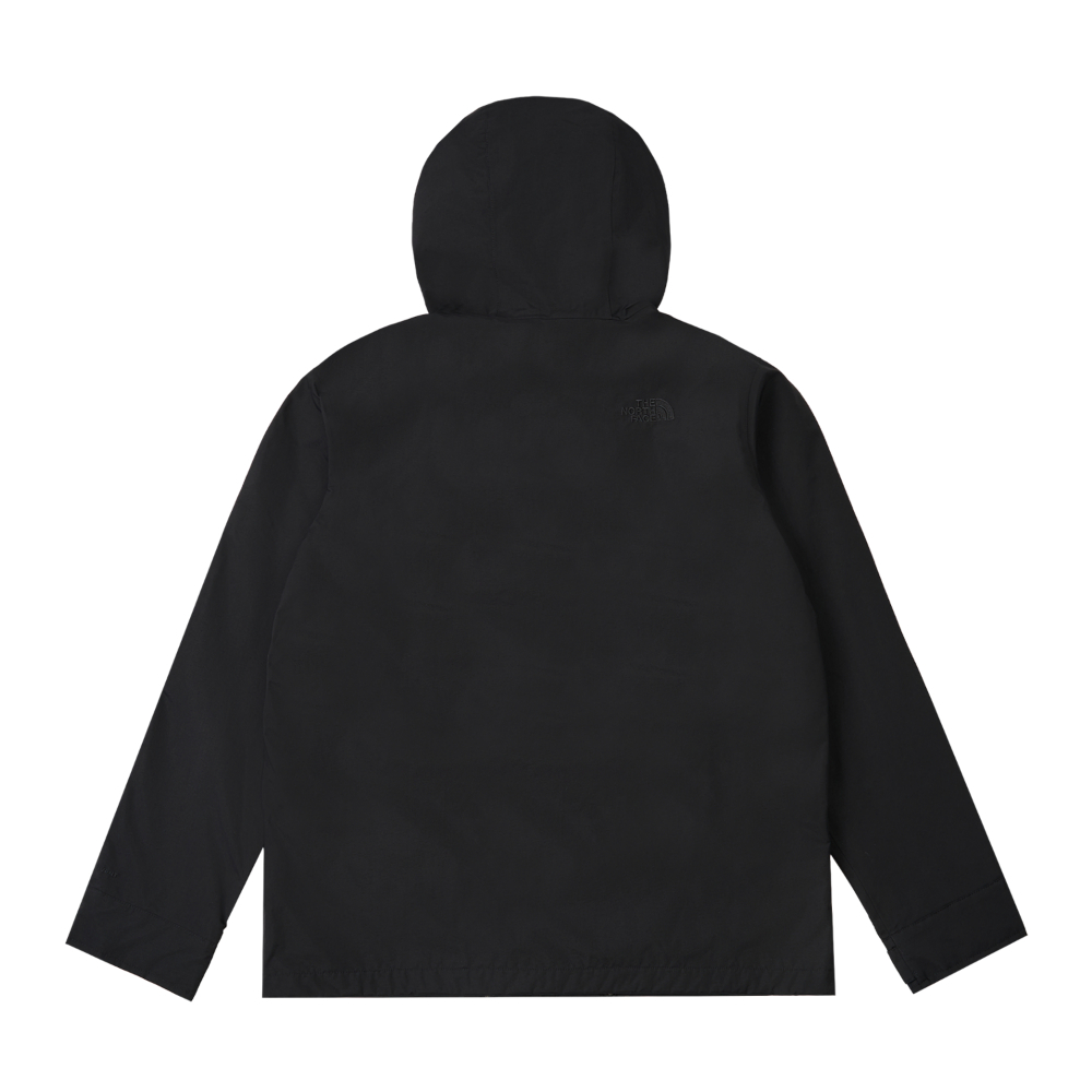 The North Face北面男款黑色DryVent防水透氣衝鋒衣｜8DXJJK3