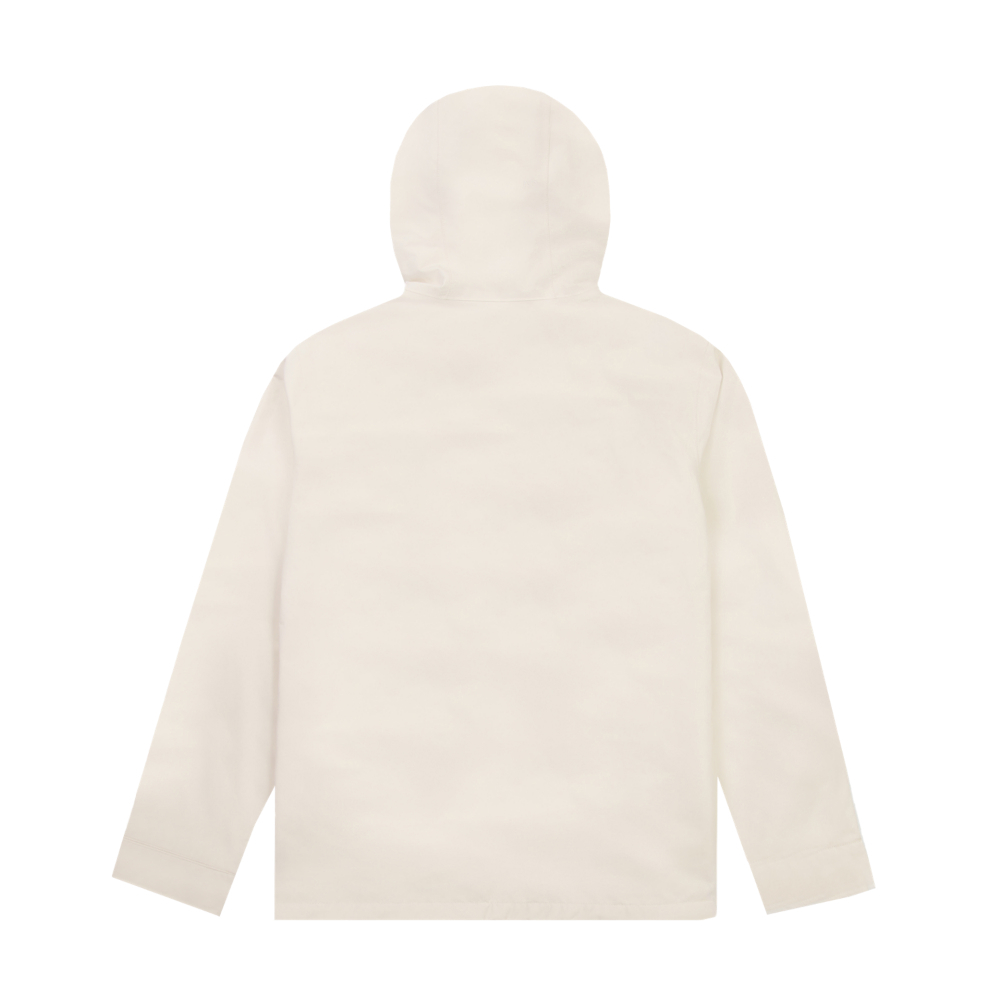 The North Face北面男款米白色DryVent防水透氣衝鋒衣｜8DXJQLI