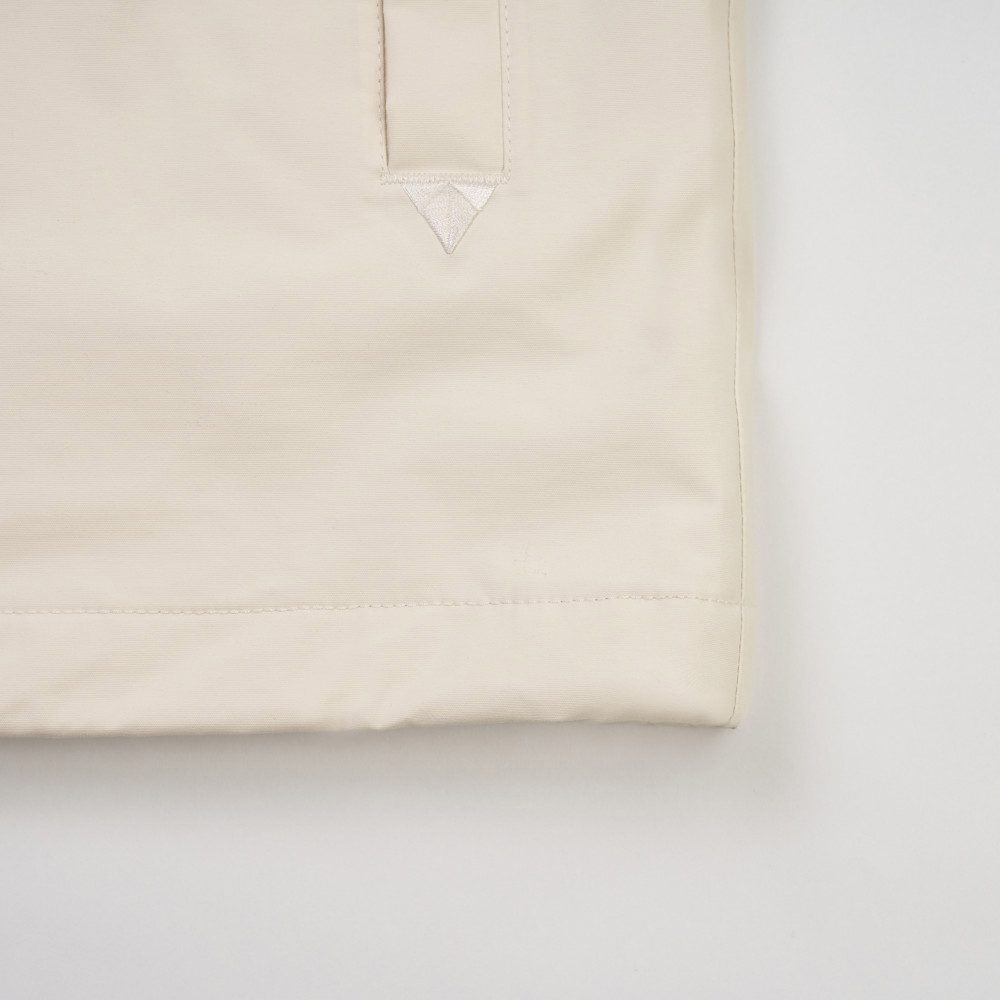 The North Face北面男款米白色DryVent防水透氣衝鋒衣｜8DXJQLI