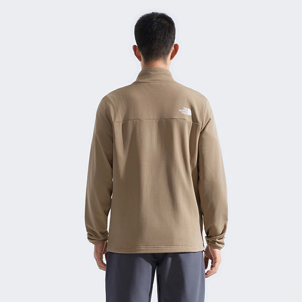 The North Face北面男款棕色抓絨外套｜8FJ2BOX