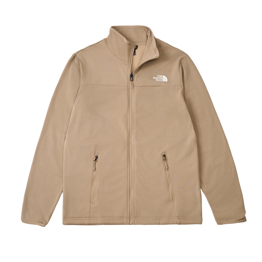 The North Face北面男款棕色抓絨外套｜8FJ2BOX