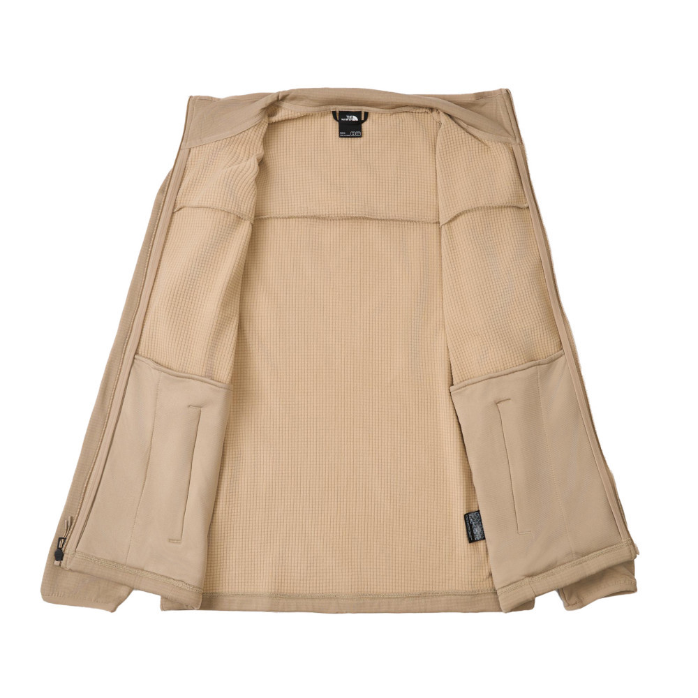 The North Face北面男款棕色抓絨外套｜8FJ2BOX