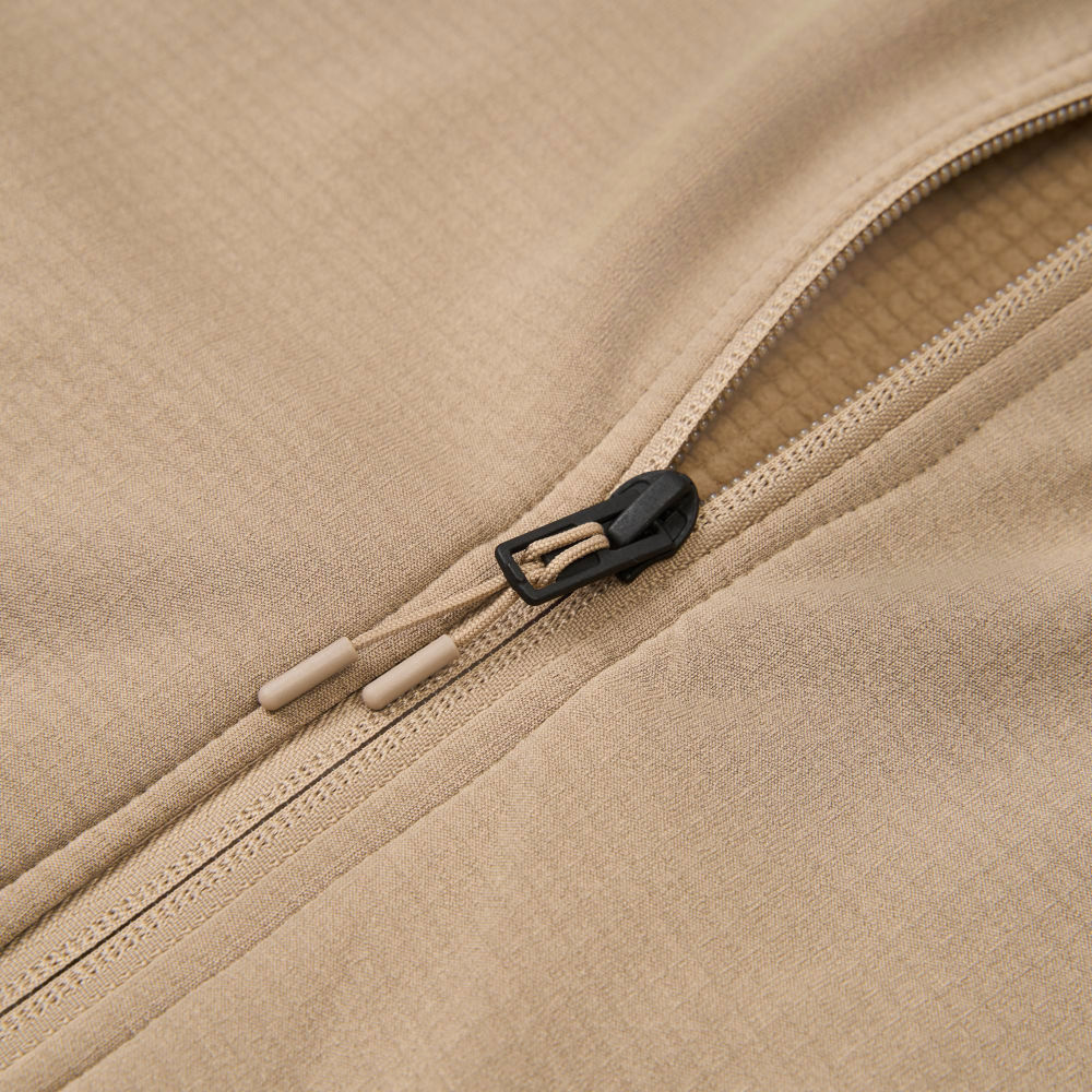 The North Face北面男款棕色抓絨外套｜8FJ2BOX