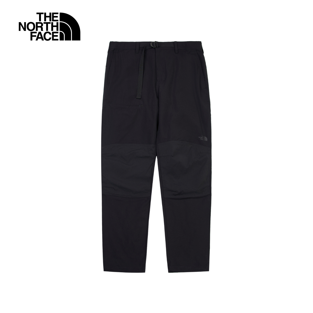 The North Face北面男款黑色吸濕排汗戶外徒步長褲｜8FJ9JK3
