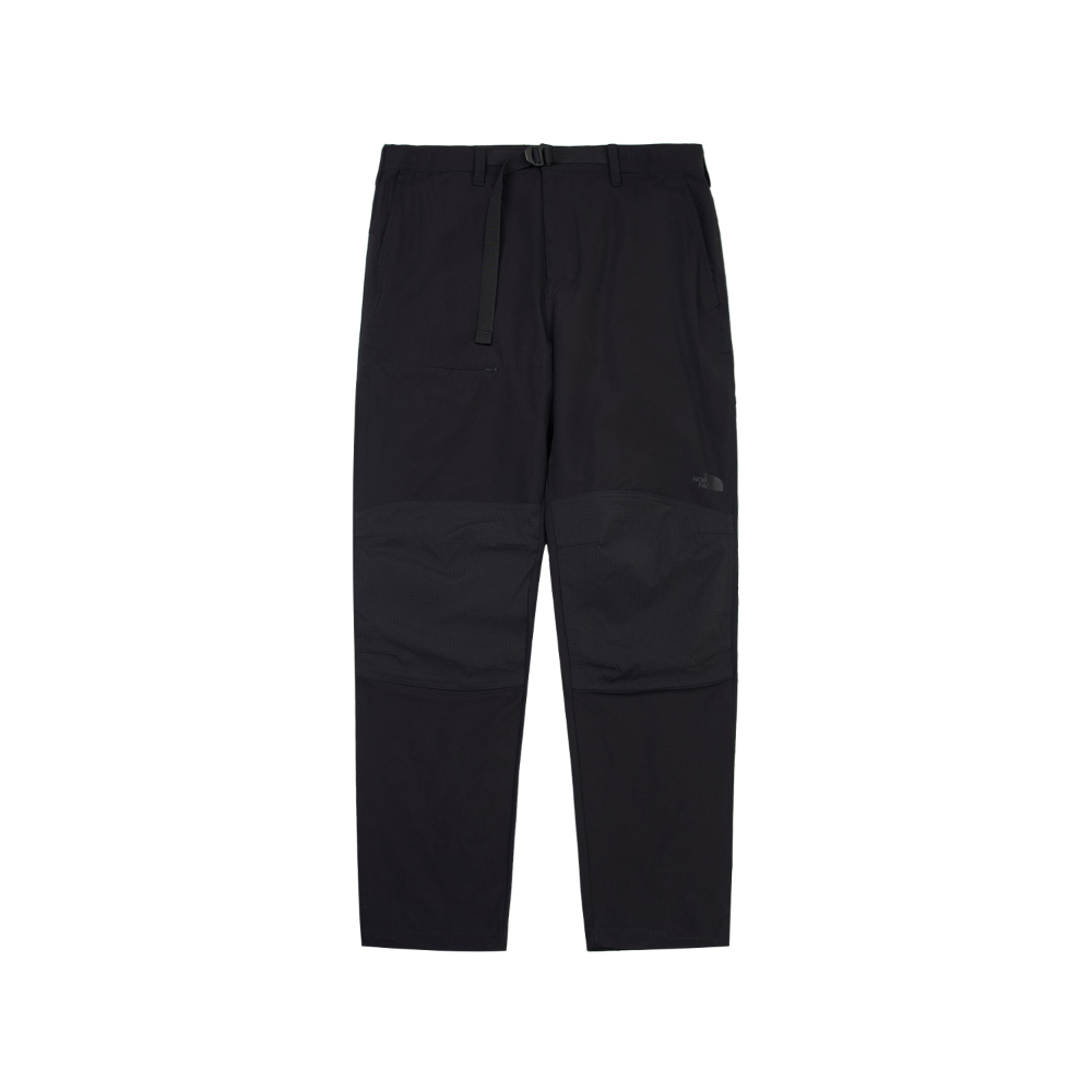 The North Face北面男款黑色吸濕排汗戶外徒步長褲｜8FJ9JK3