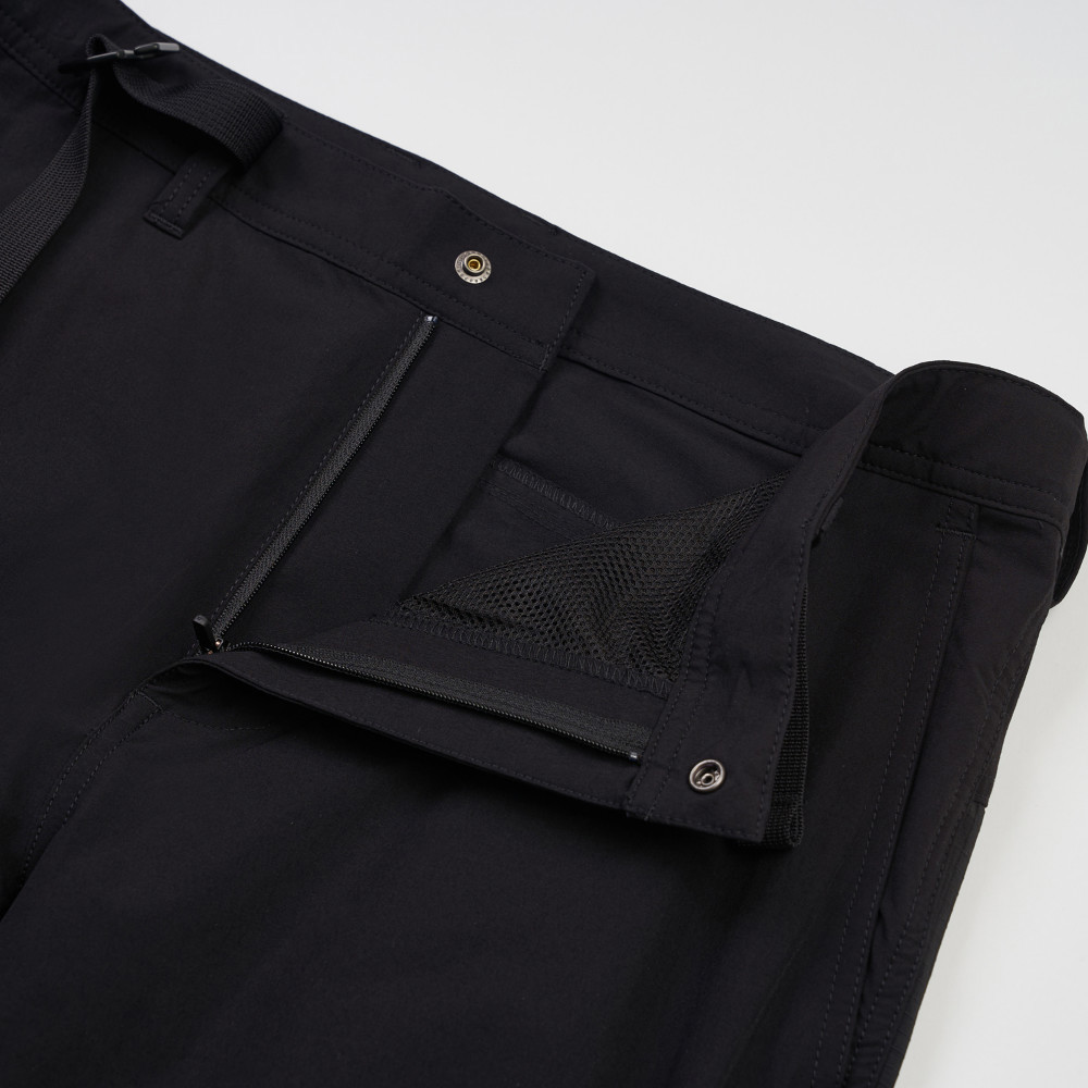 The North Face北面男款黑色吸濕排汗戶外徒步長褲｜8FJ9JK3