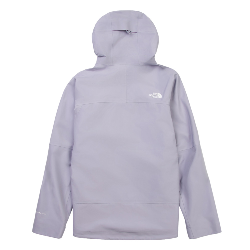 The North Face北面女款紫色FUTURELIGHT防水透氣衝鋒衣｜8DHZBOB
