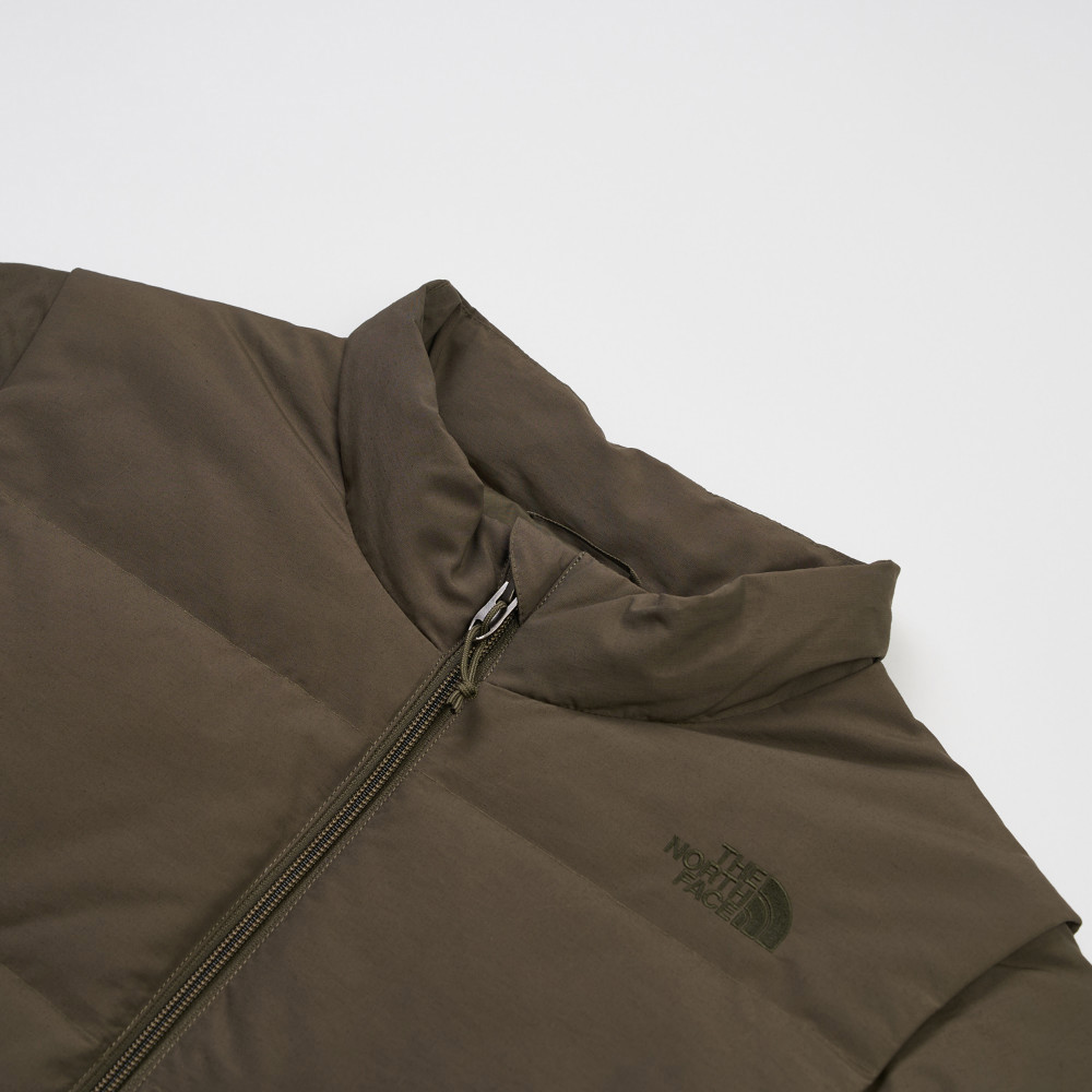 The North Face北面女款灰褐色DWR防潑水羽絨外套｜8DUK21L